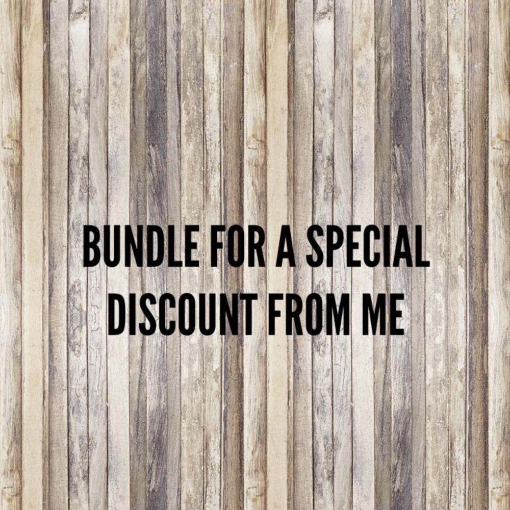 BUNDLE FOR A HUGE DISCOUNT